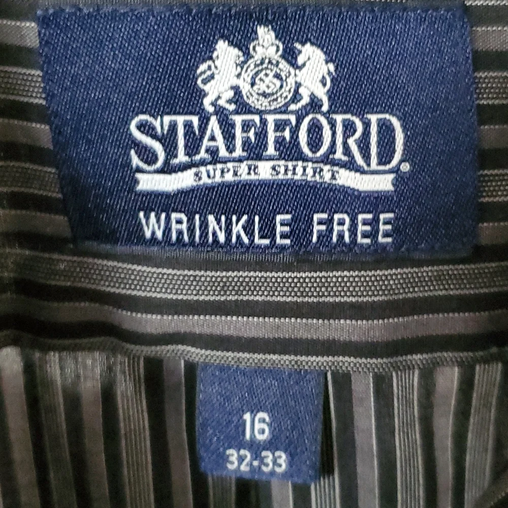 Stafford. Wrinkle free short sleeve shirt - Picture 4 of 7